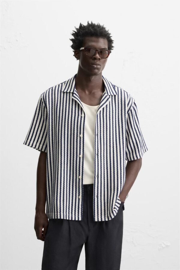 GEOMETRIC JACQUARD SHIRT 2